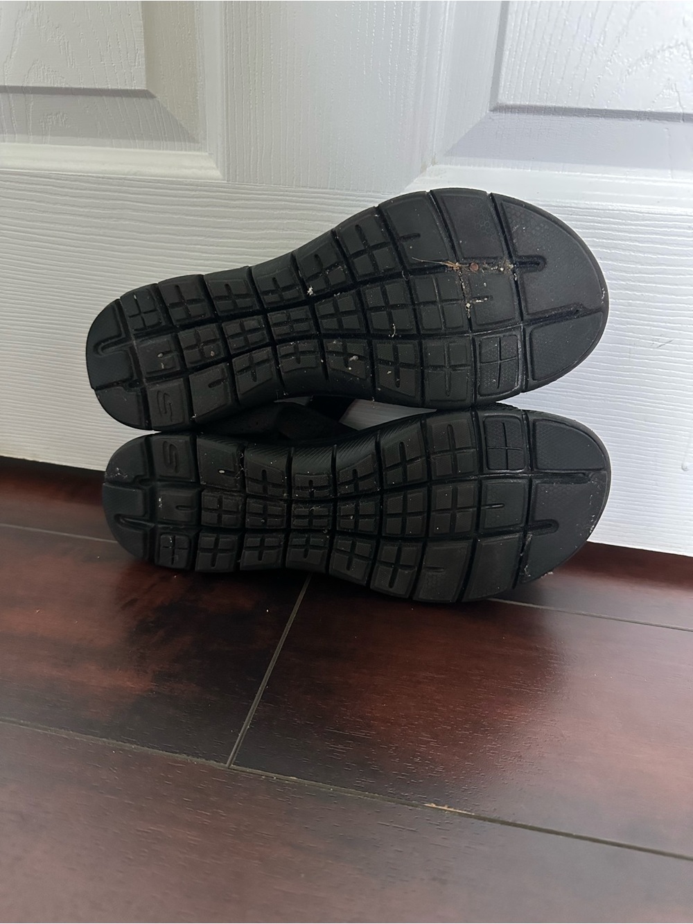 Size 11 Skechers Women’s Dual-Lite Memory Foam Slingback Sandals Black Comfort - Picture 8 of 8